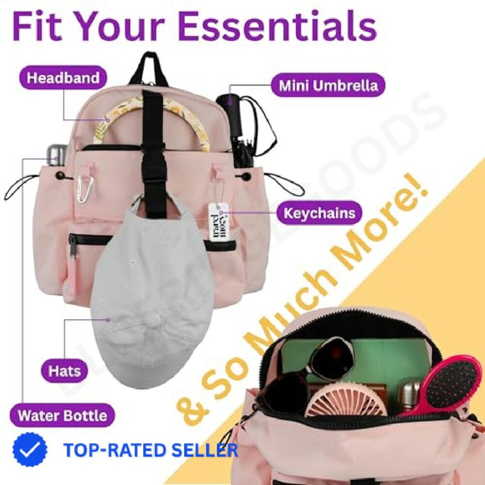 Mini Backpack Daypack Lightweight Adjustable Stra… - image 5